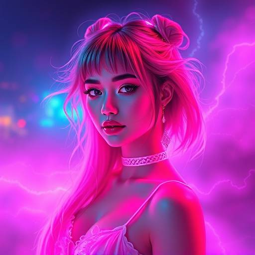 Album cover for Seraphina Bloom - 'Electric Heartbeat'