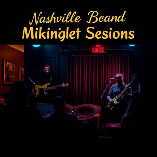 Album cover for The Nashville Jazz Collective - 'Midnight Sessions'