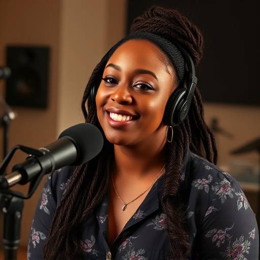 Picture of Aaliyah Davis, vocal producer at EchoSphere Recording Studios
